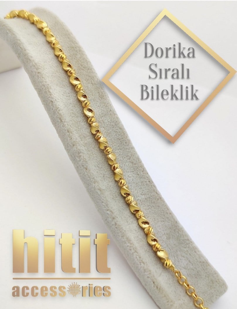 SIRALI MODEL DORİKA BİLEKLİK