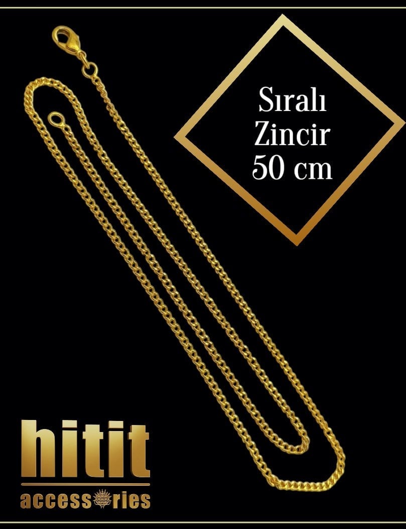 SIRALI ZİNCİR (50 CM)