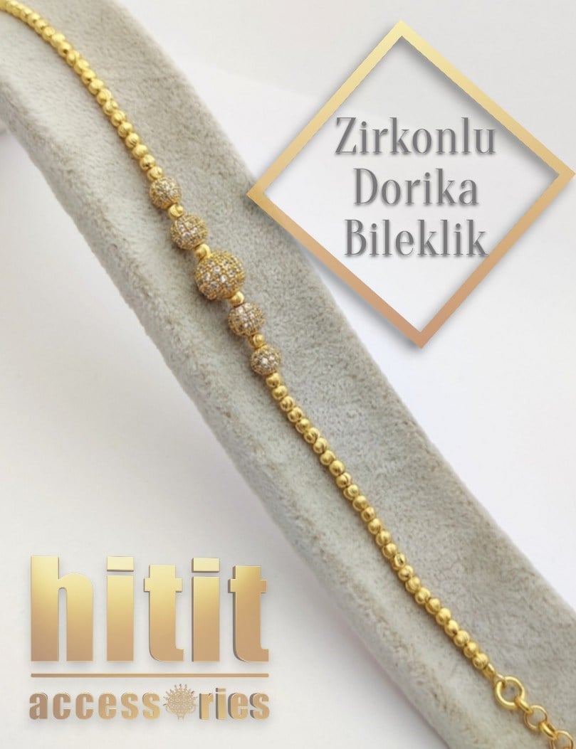 TOPLU ZİRKON DORİKA BİLEKLİK