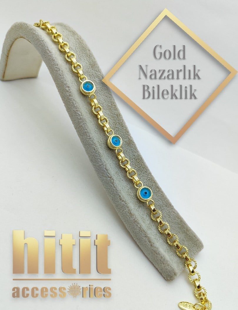ÜÇ NAZARLIKLI SU YOLU BİLEKLİK
