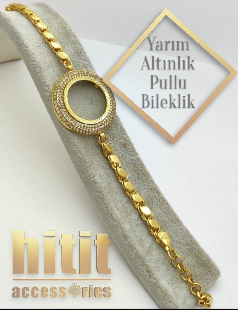 YARIM ALTINLIK BOŞ ÇERÇEVE BİLEKLİK