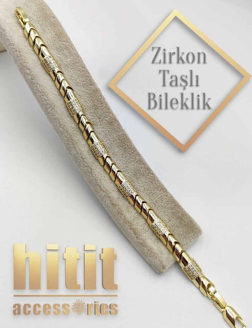 ZİRKON BALIK SIRTI BİLEKLİK