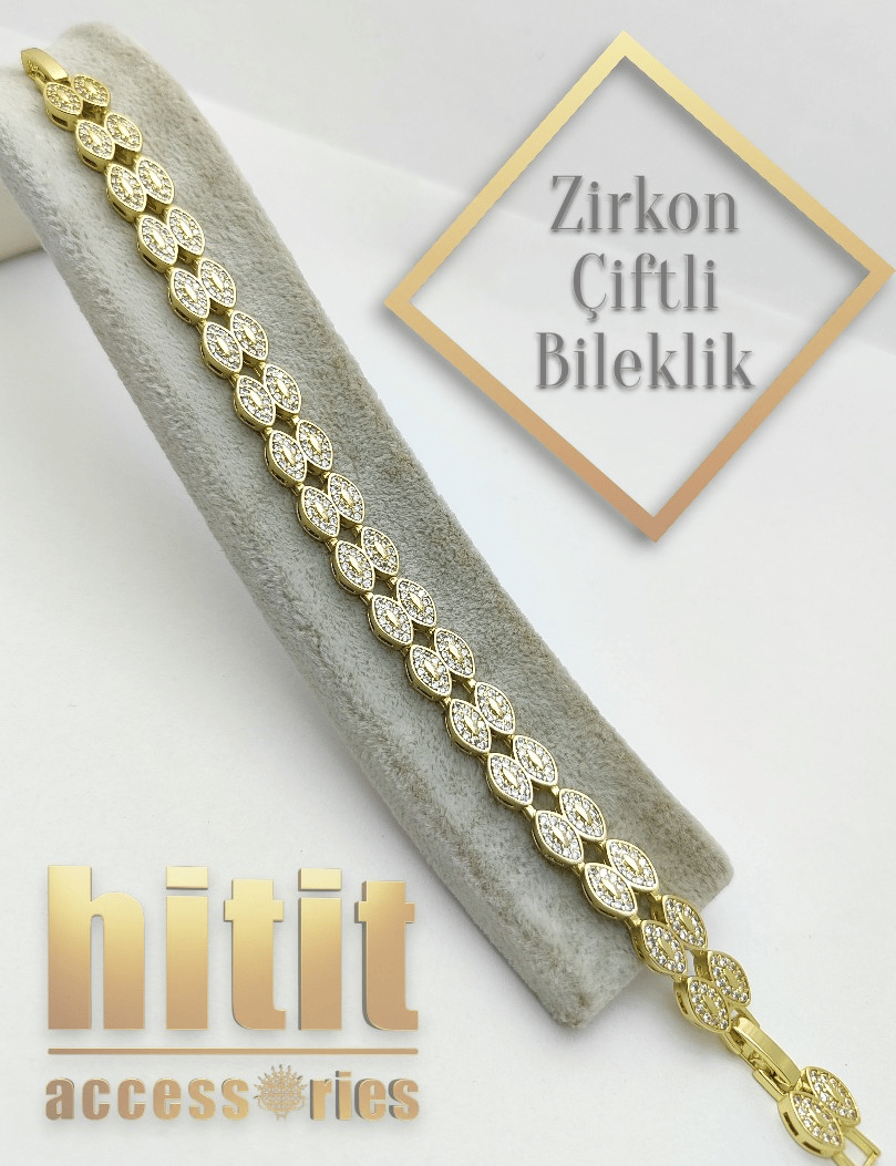 ZİRKON ÇİFTLİ BİLEKLİK