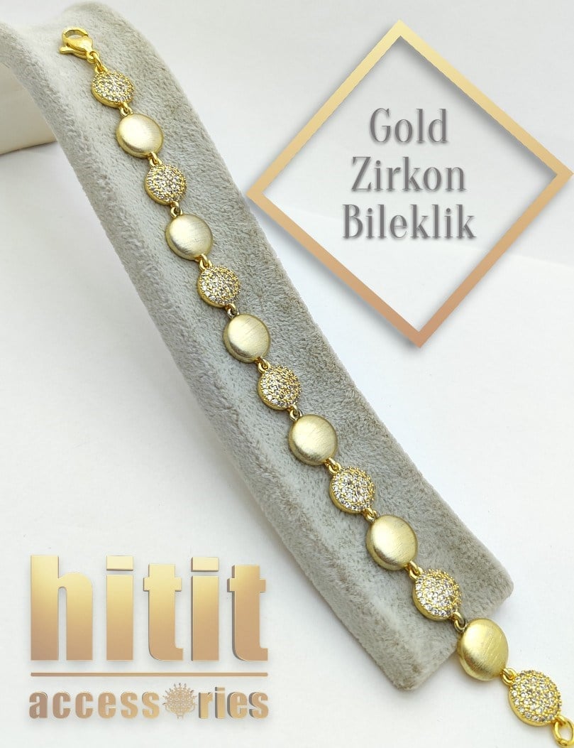 ZİRKON GOLD VIP BİLEKLİK