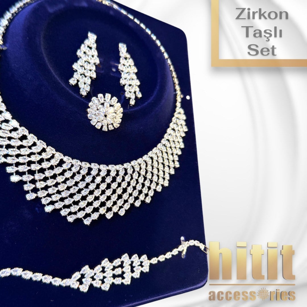 ZİRKON TAŞLI SET