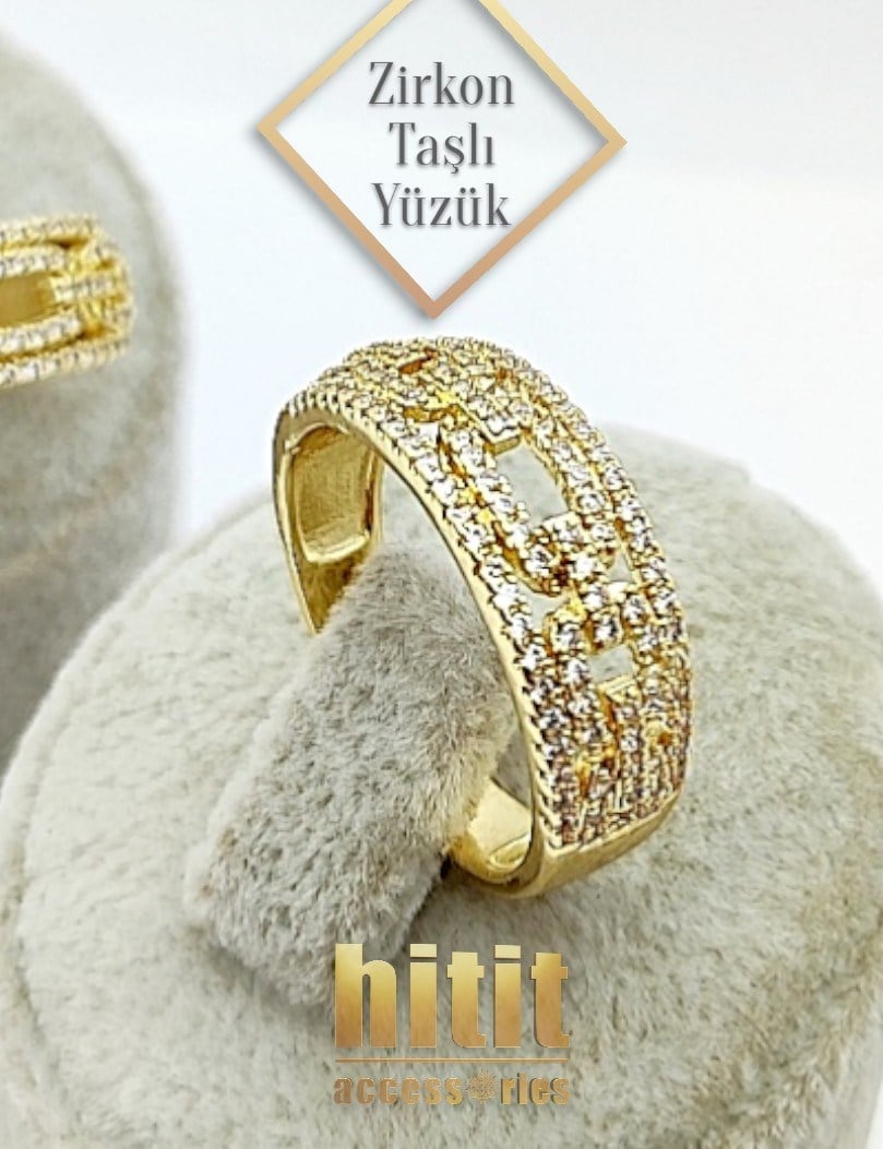 ZİRKON TAŞLI YÜZÜK