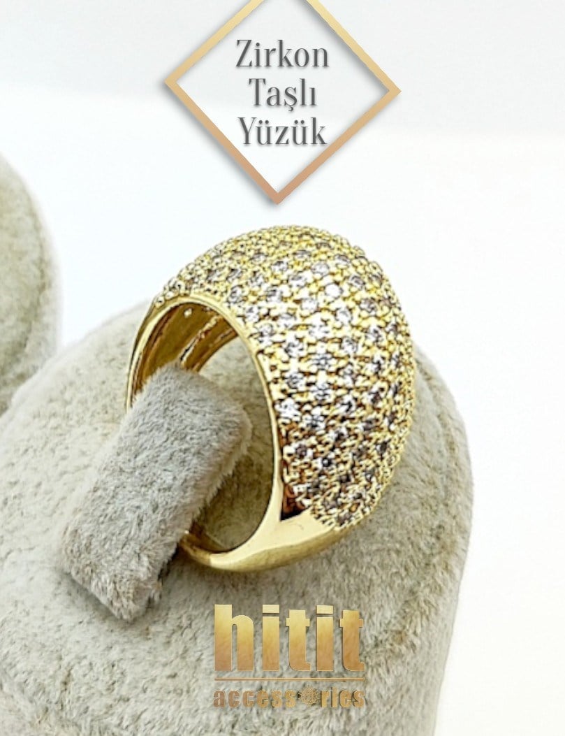 ZİRKON TAŞLI YÜZÜK