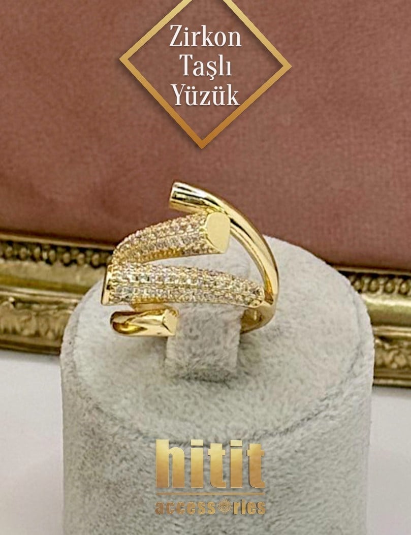 ZİRKON TAŞLI YÜZÜK