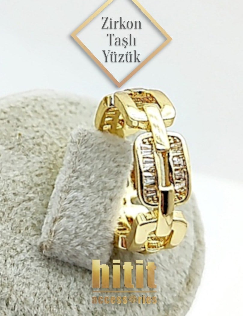 ZİRKON TAŞLI YÜZÜK