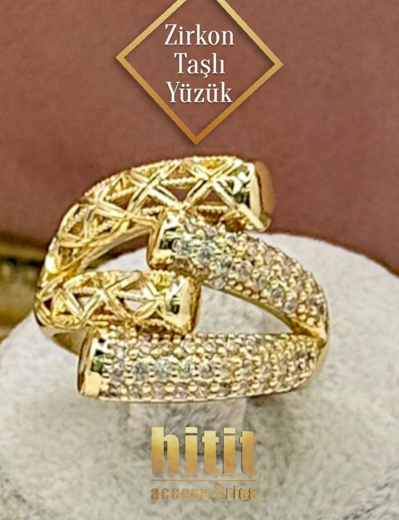 ZİRKON TAŞLI YÜZÜK