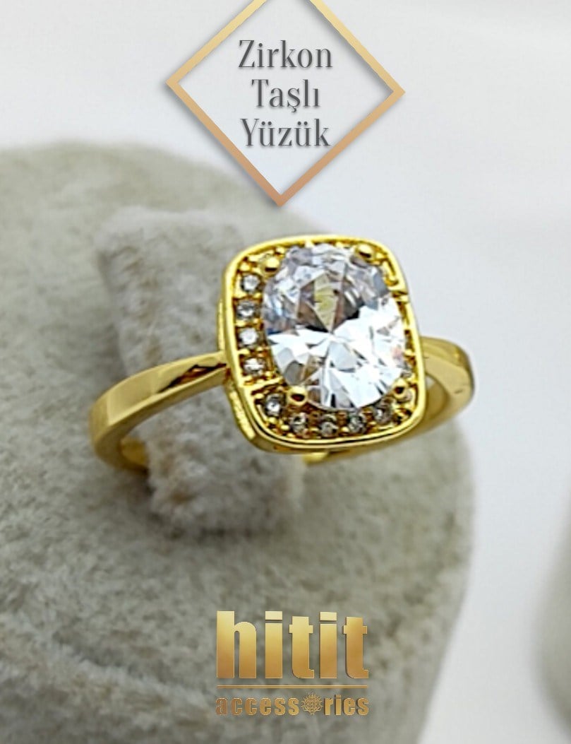 ZİRKON TAŞLI YÜZÜK