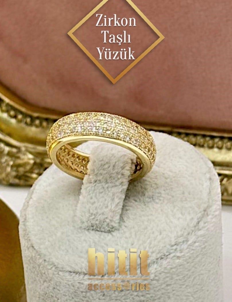 ZİRKON TAŞLI YÜZÜK