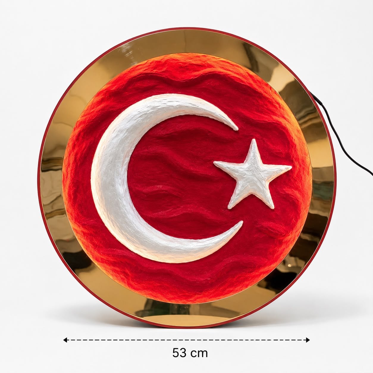 IŞIKLI AYYILDIZ DEKORATİF PANO