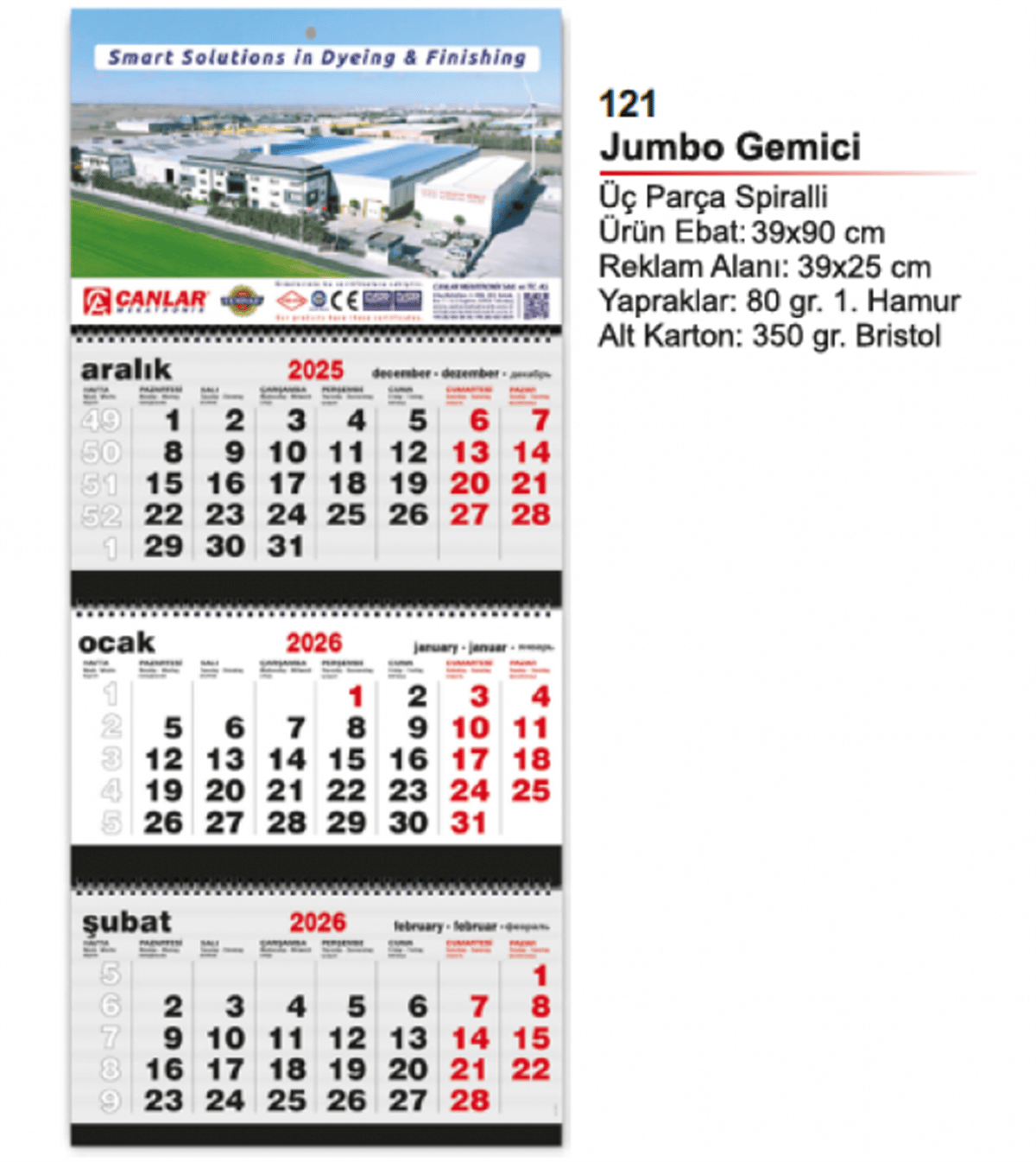 Jumbo Gemici Takvimi