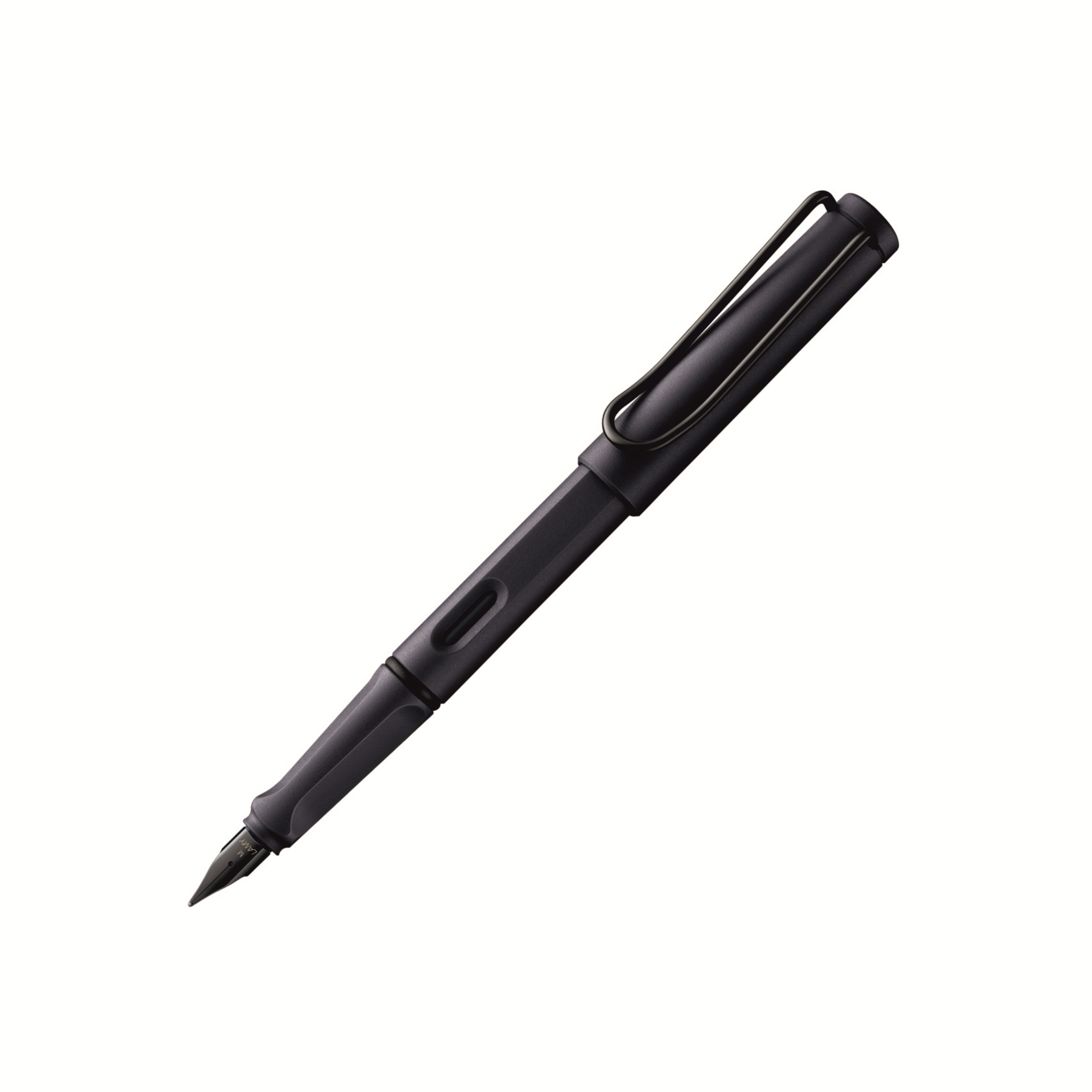 LAMY SAFARİ DOLMA KALEM STEEL BLACK M UÇ