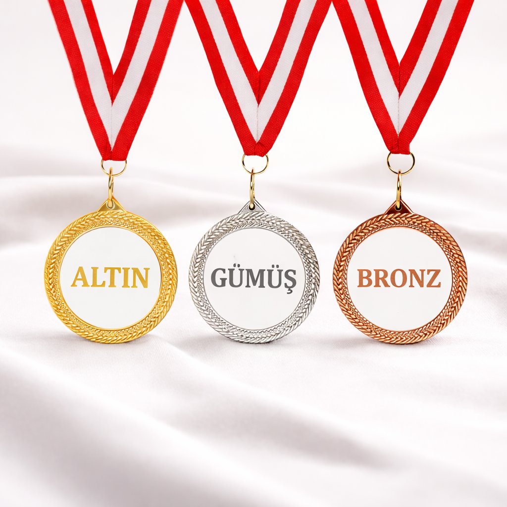 M04 MADALYA ALTIN,BRONZ,GÜMÜŞ