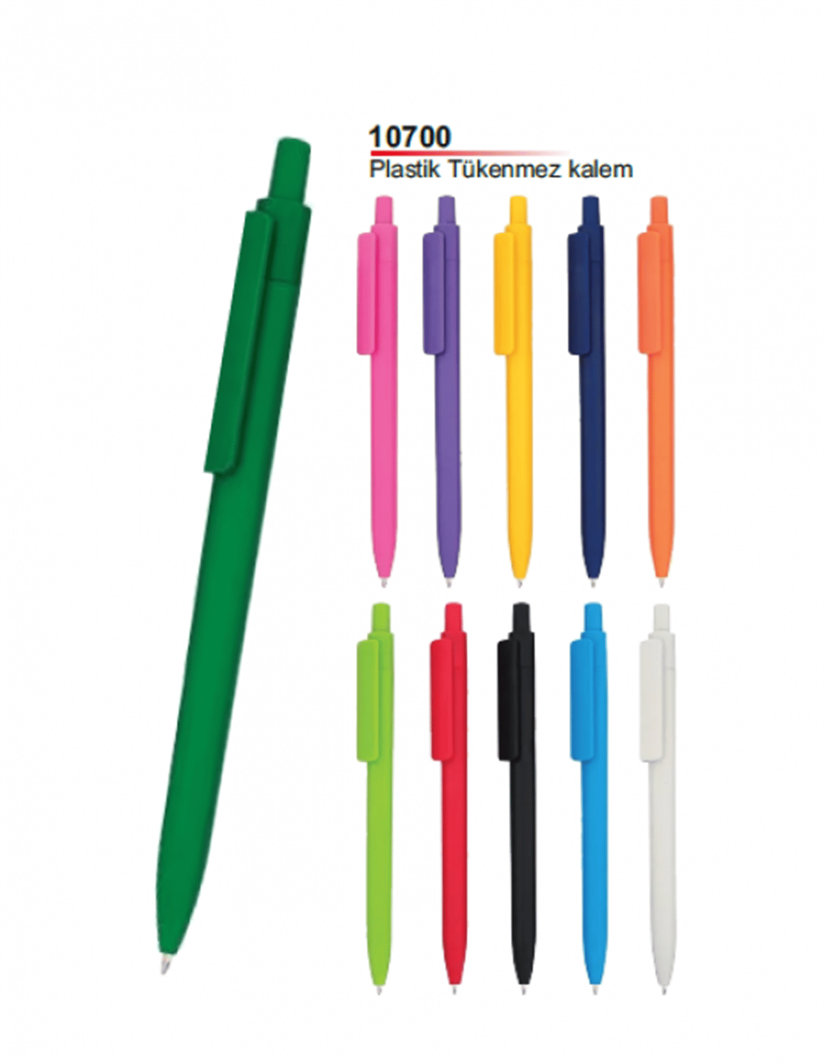 Plastik Tükenemez Kalem