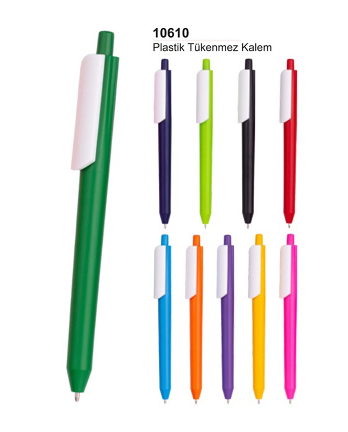 Plastik Tükenmez Kalem