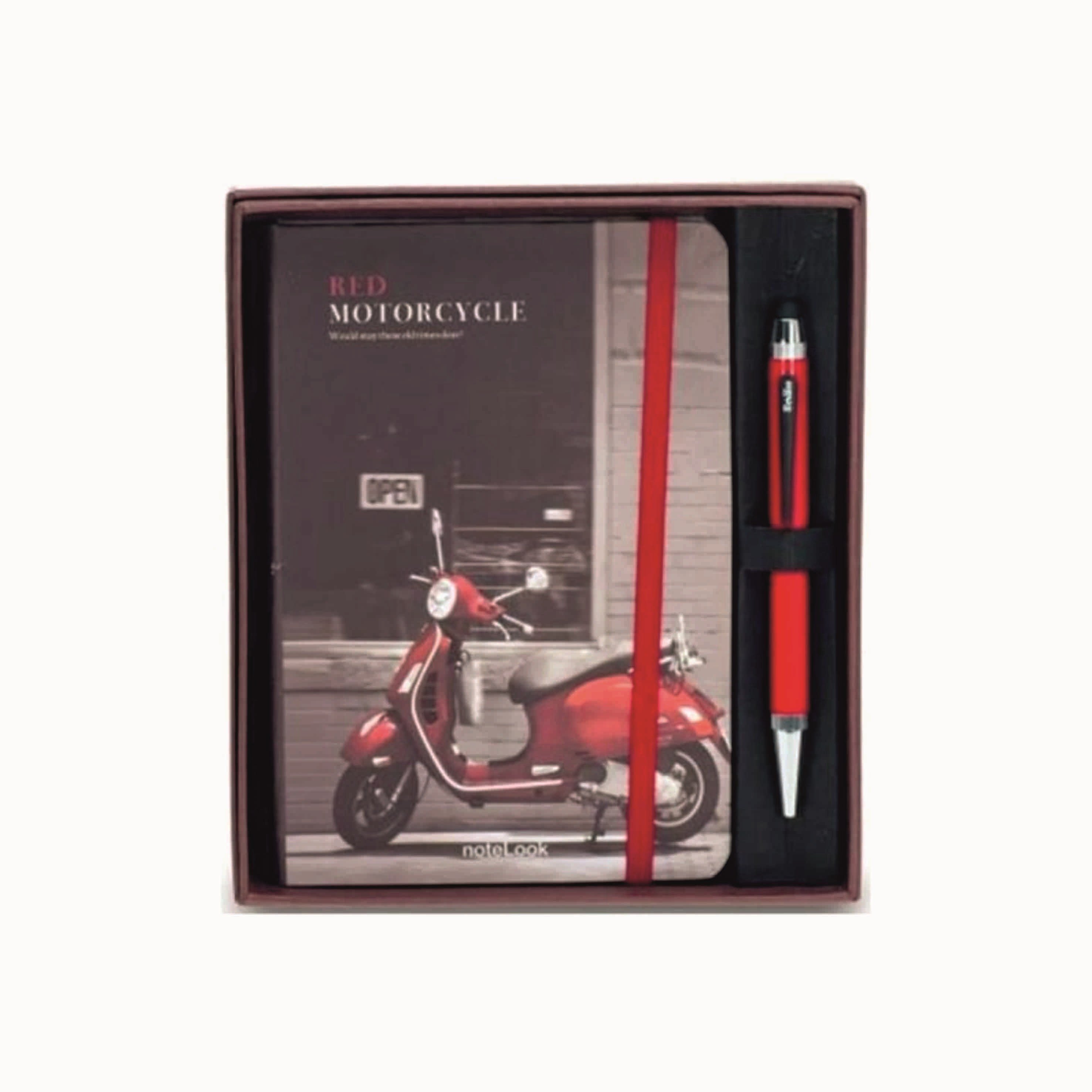 SCRİKSS REDMOTORCYCLE ÇİZ.A6+SMARTPEN TÜK.KIRMIZI
