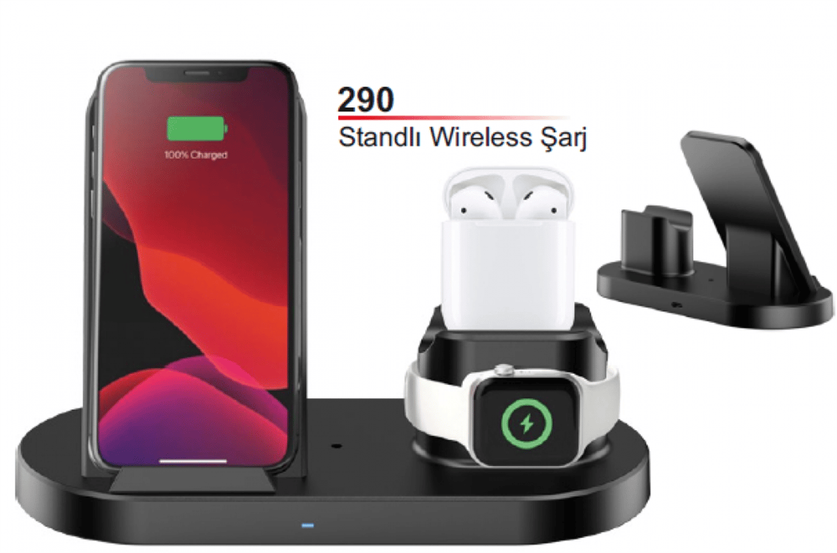 Standlı Wİreless Şarj