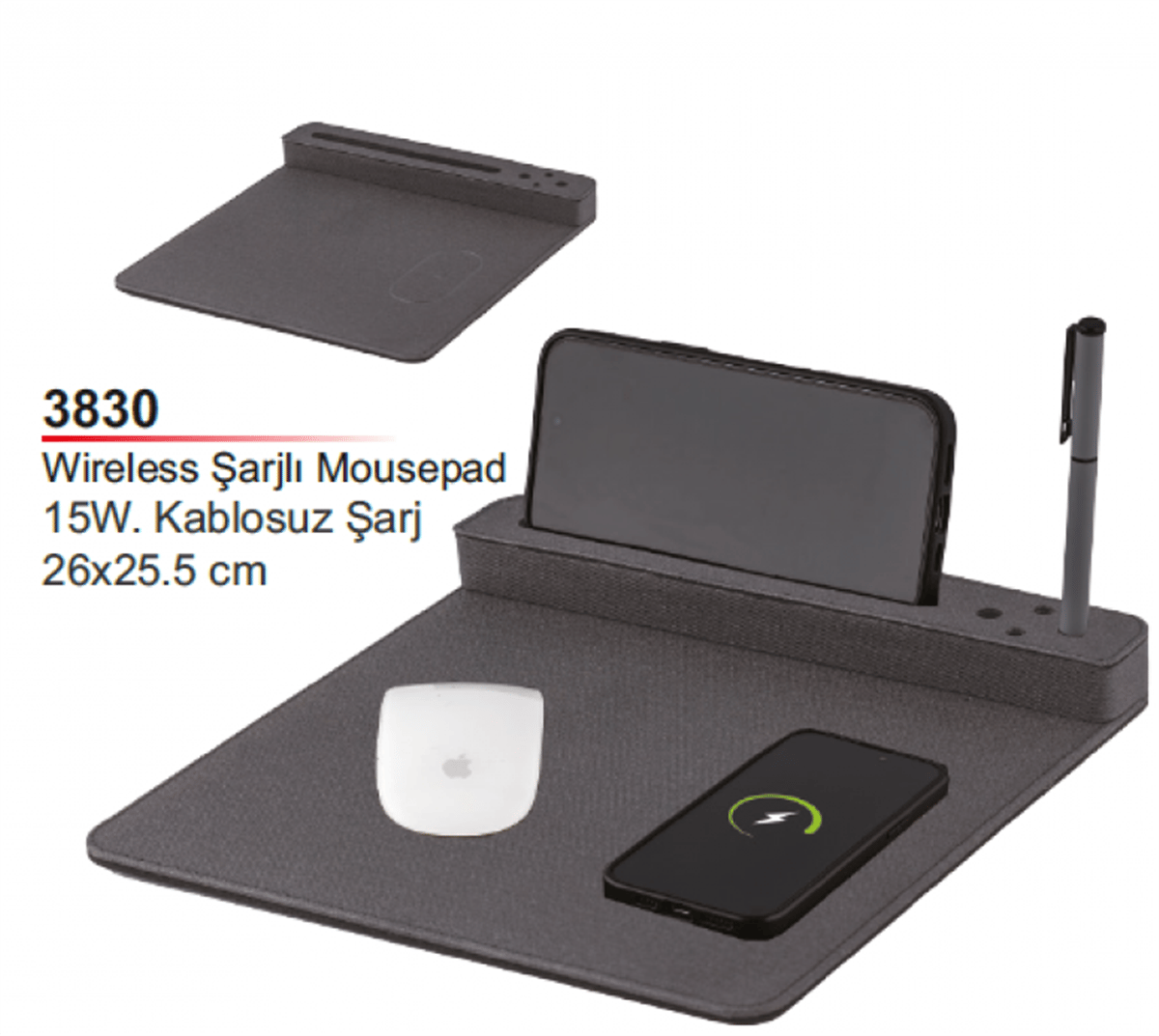 Wirreless Şarj & Mousepad