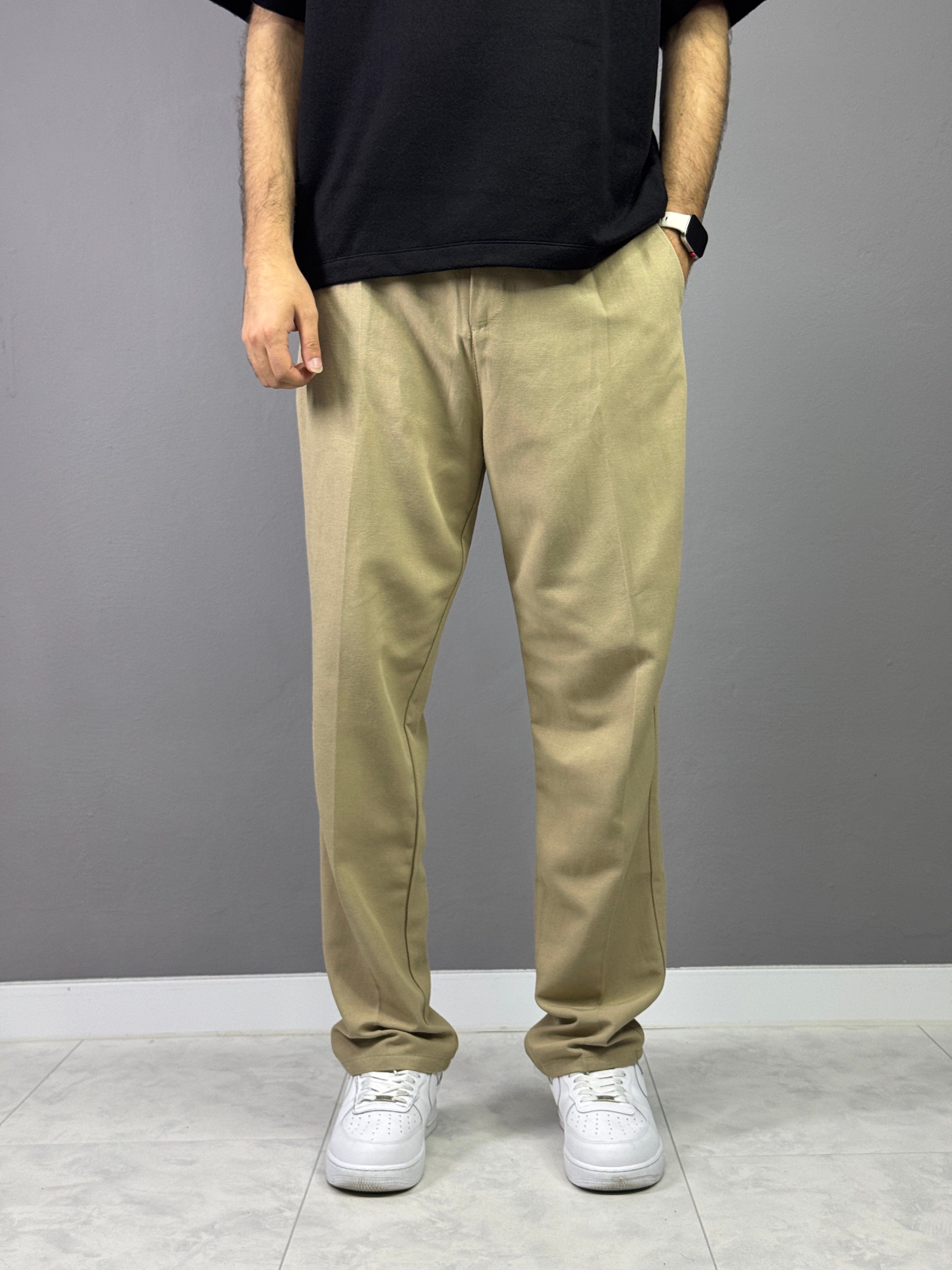 BEJ HAM KETEN REGULAR PANTOLON 5035