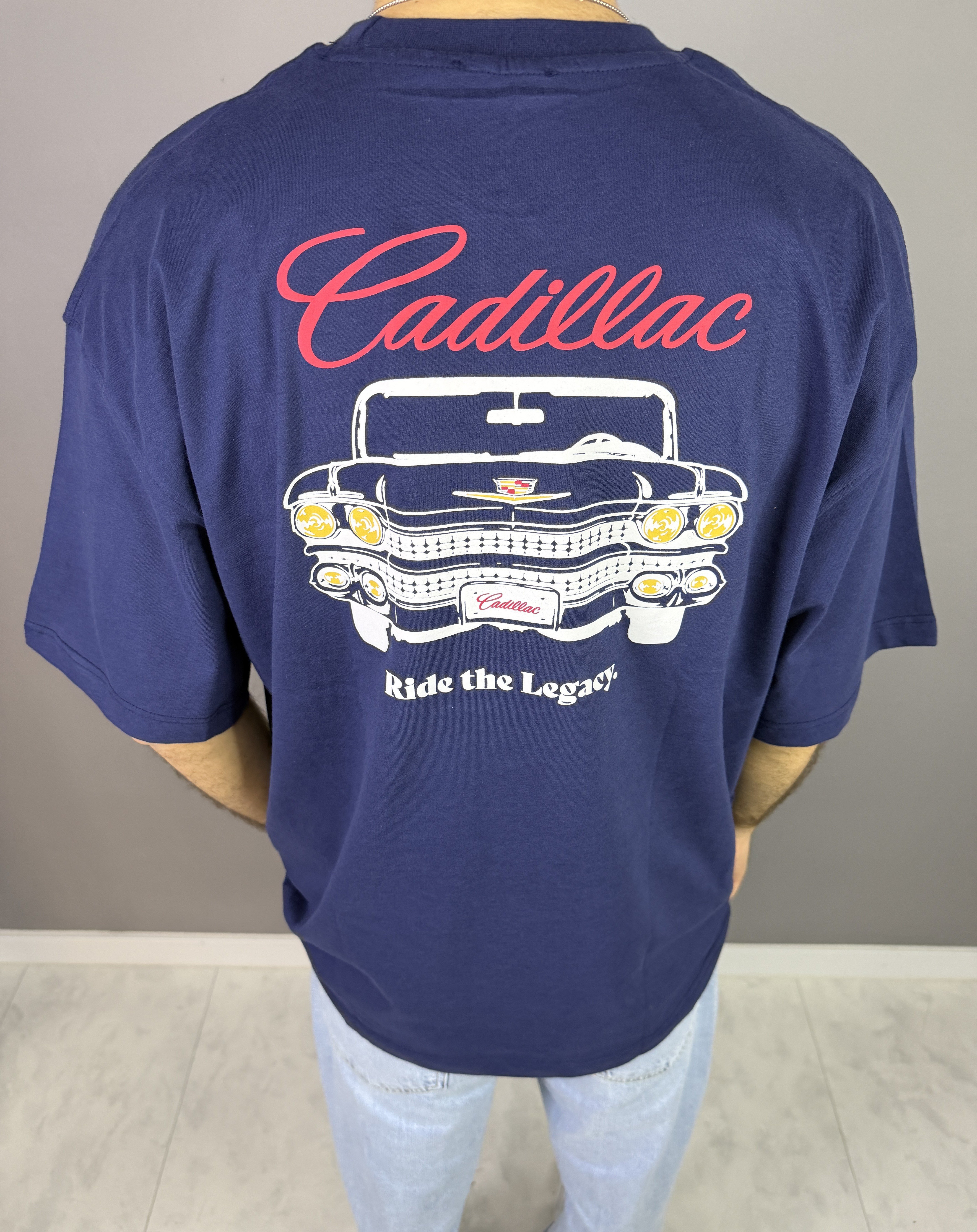 CADİLLAC BASKILI T-SHİRT 1052