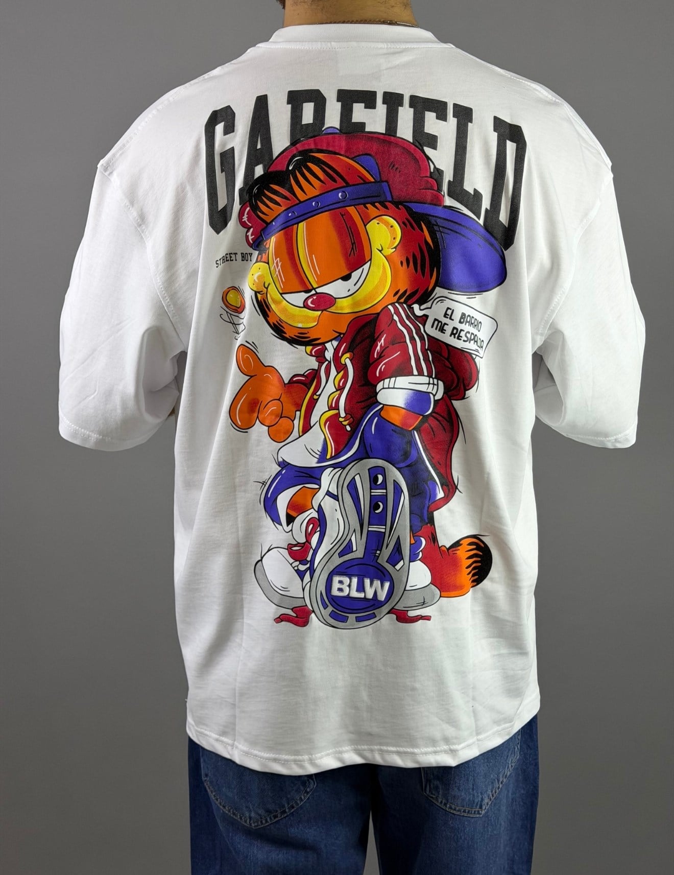 Garfield baskılı tshirt 1017