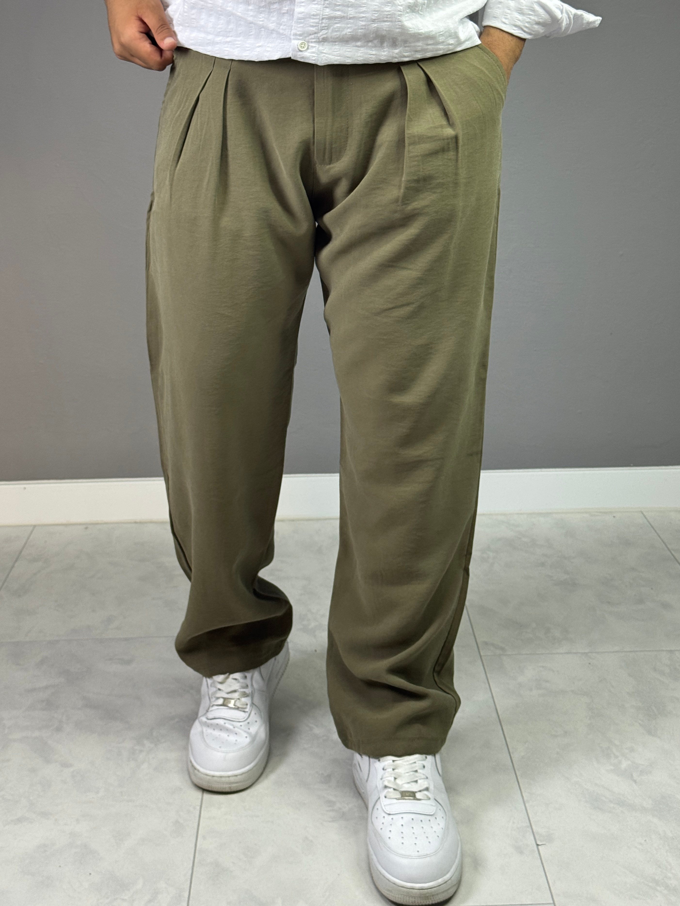 HAKİ ELEGANCE MODAL PANTOLON 5041