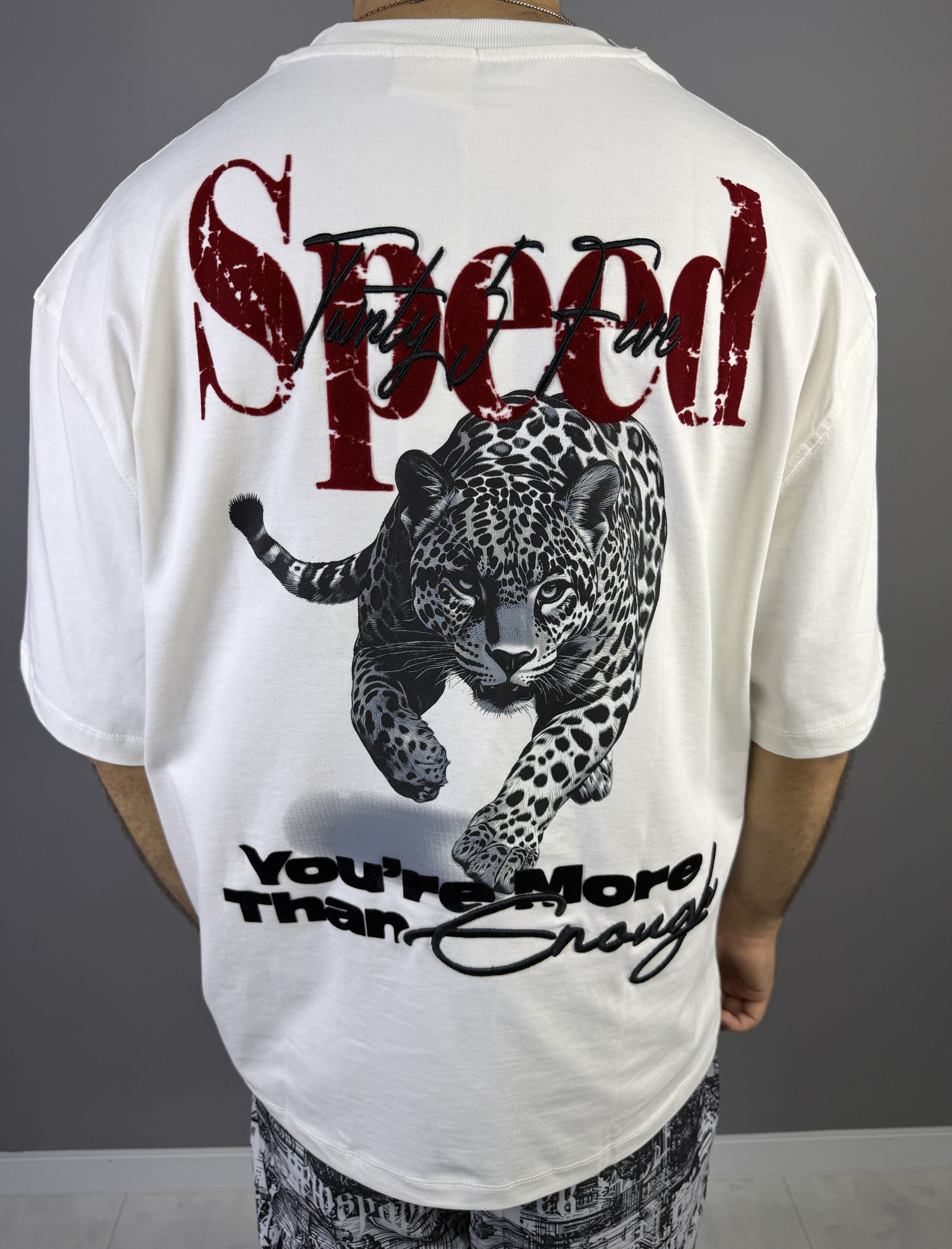 LEOPAR BASKILI T-SHİRT 1028