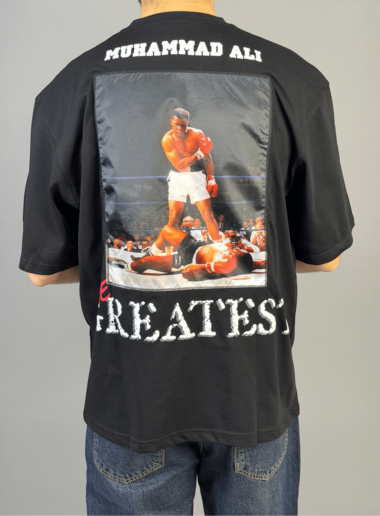 Muhammed ali tshirt siyah 1009