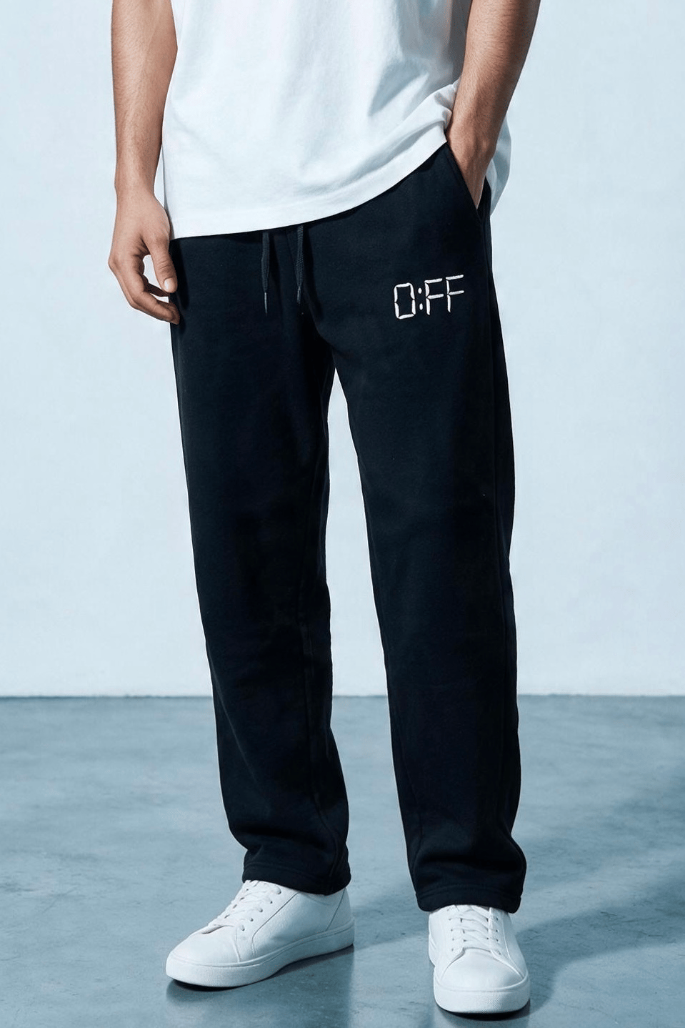 OFF NAKIŞLI BAGGY EŞOFMAN 6031