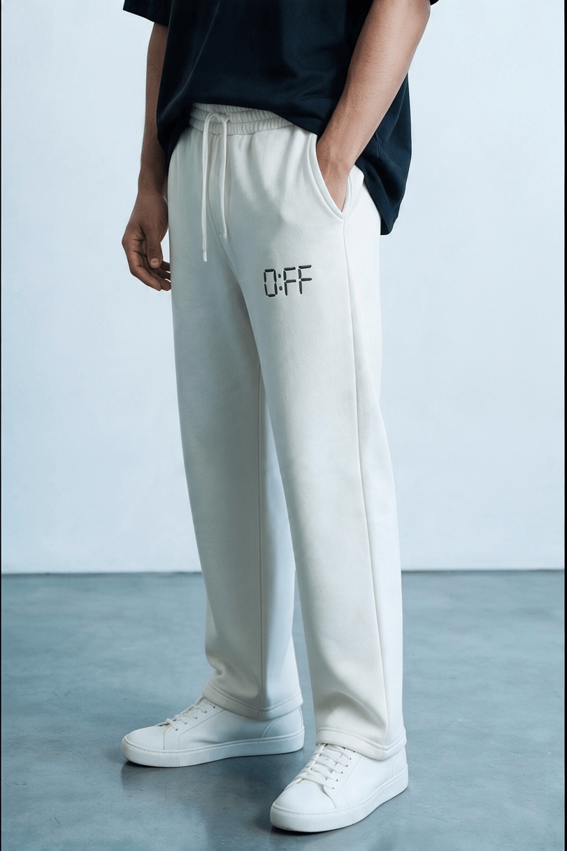 OFF NAKIŞLI BAGGY EŞOFMAN 6032