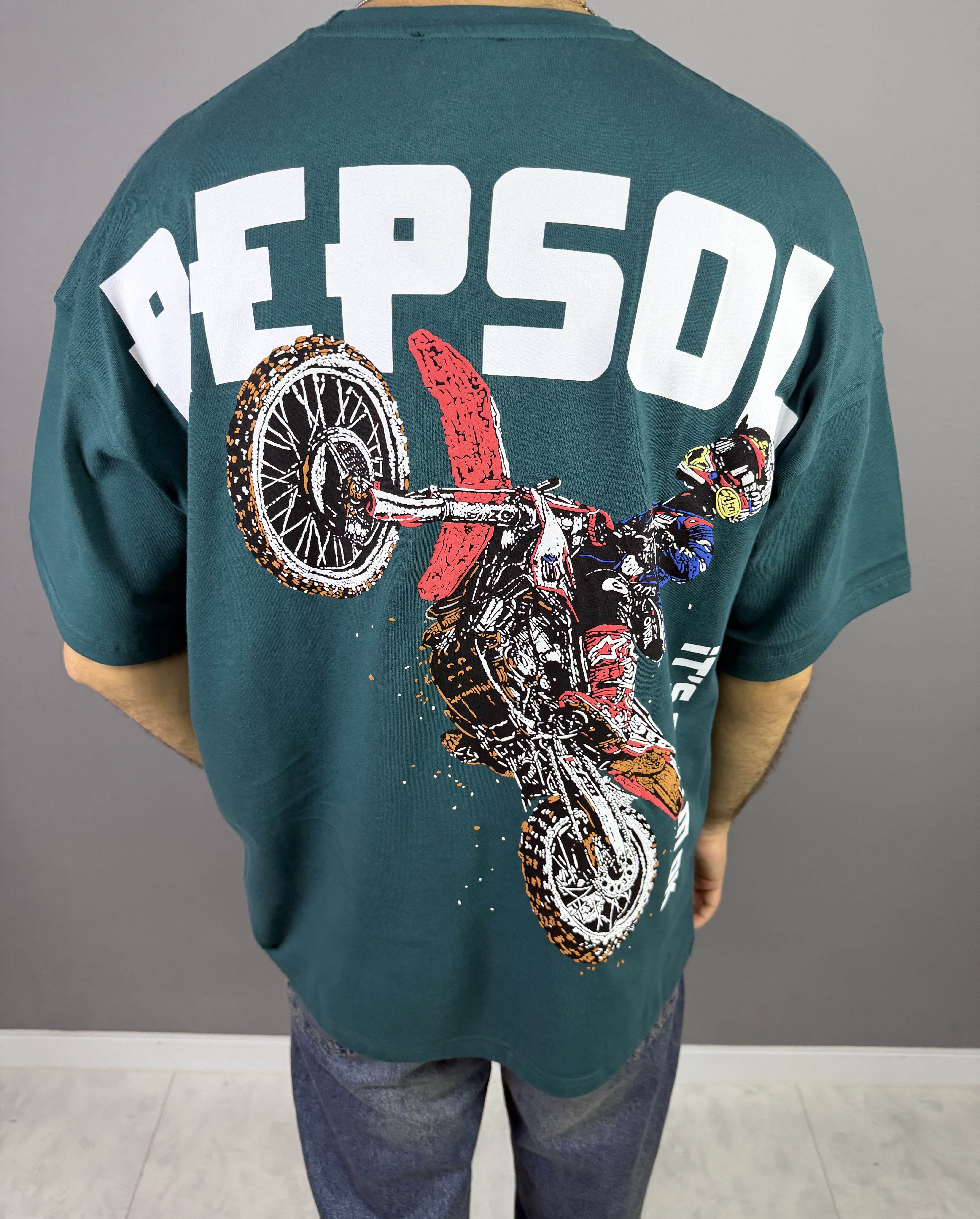REPSOL MOTORSİKLET BASKILI T-SHİRT 1035