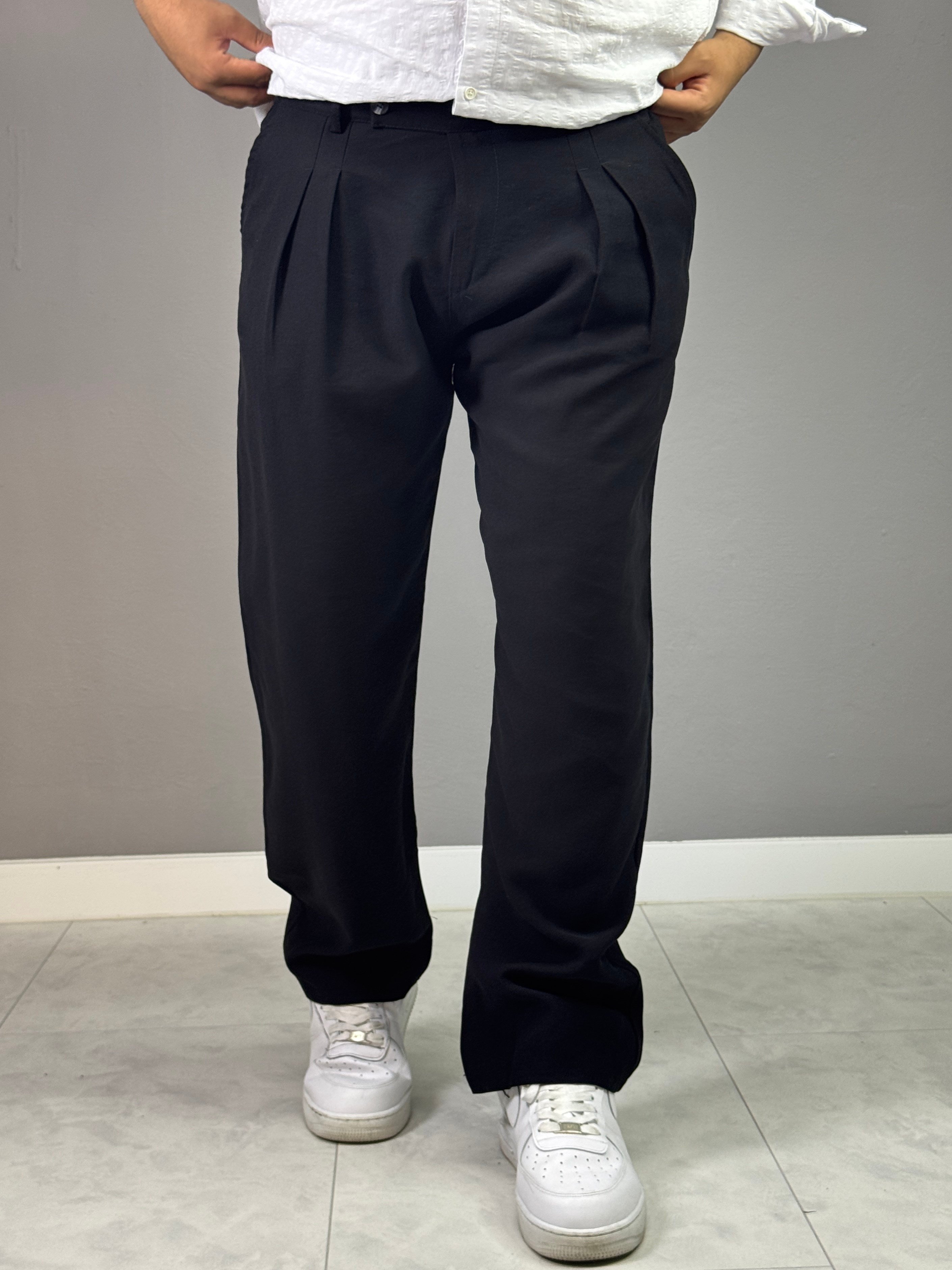 SİYAH ELEGANCE MODAL PANTOLON 5038