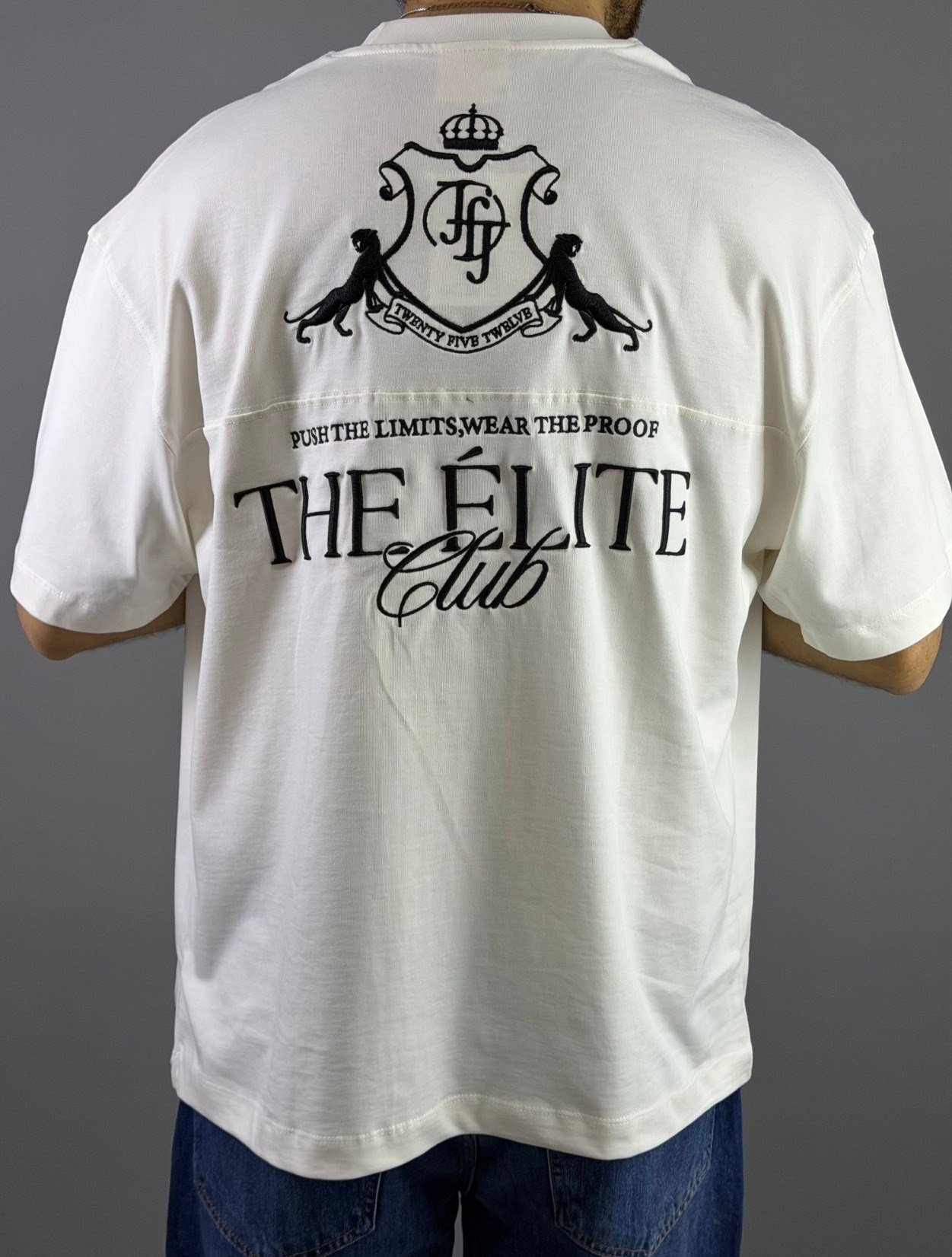 THE ELİTE CLUB BASKILI T-SHİRT 1047