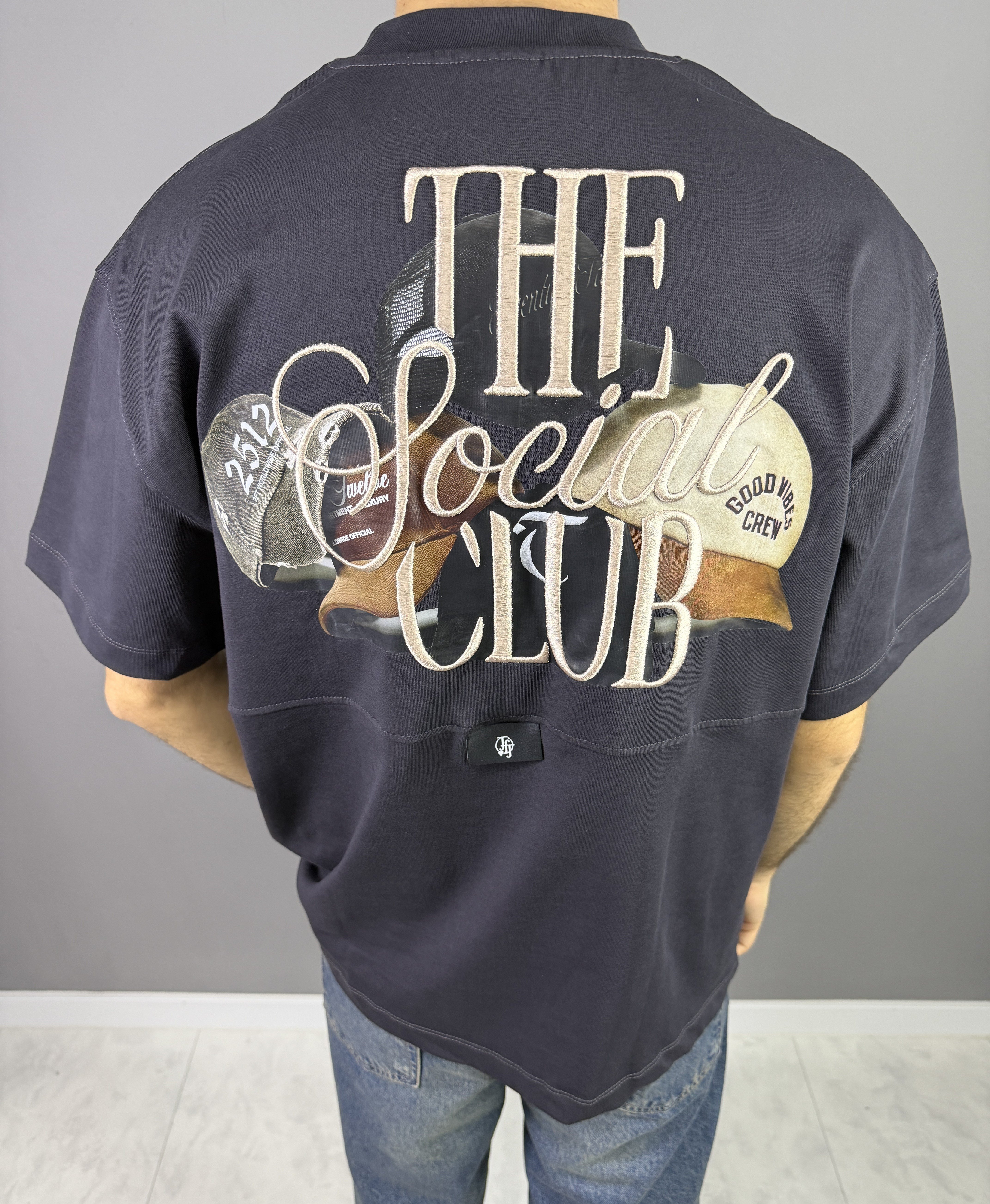 THE SOCIAL CLUB BASKILI T-SHİRT 1043