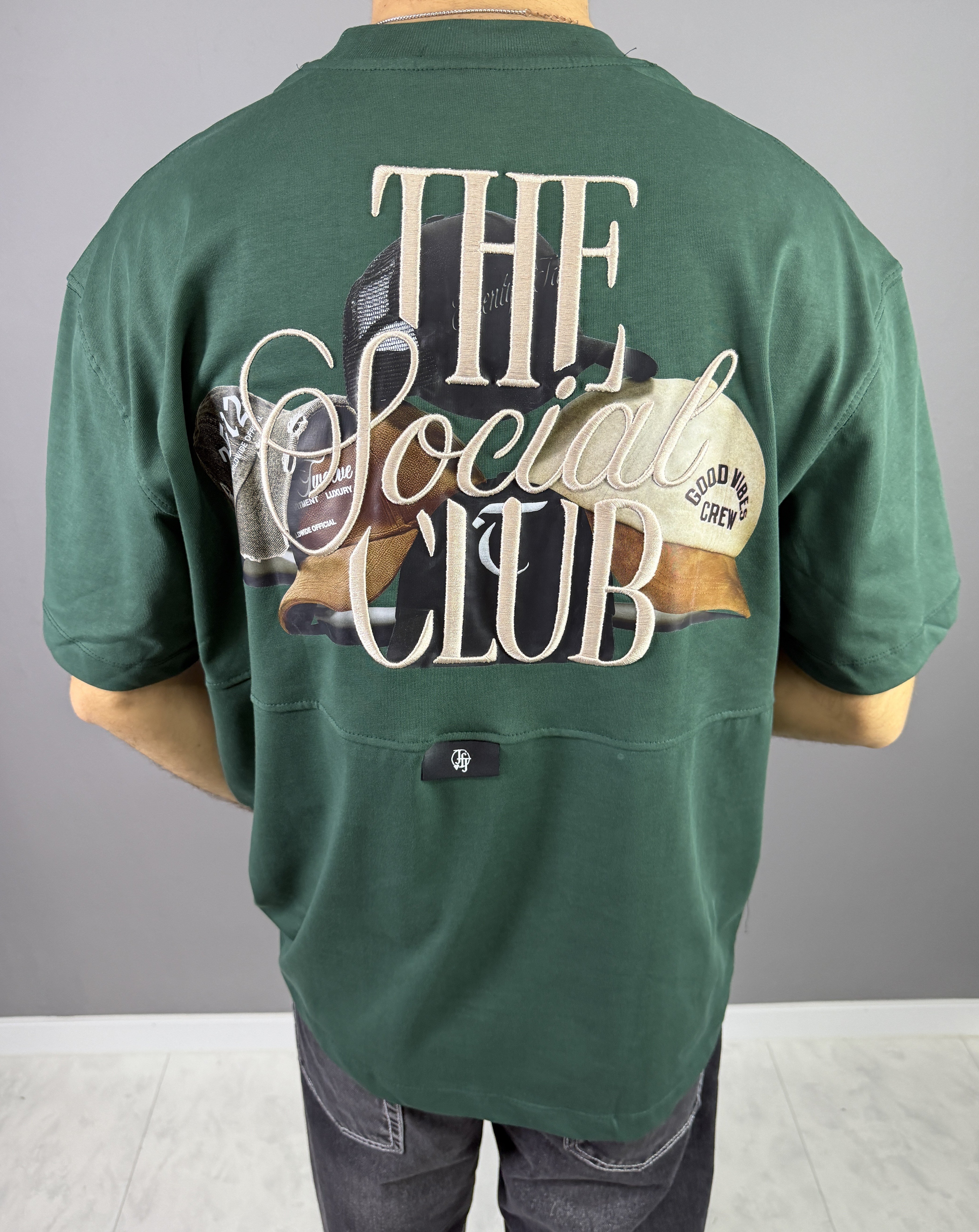 THE SOCIAL CLUB BASKILI T-SHİRT 1044