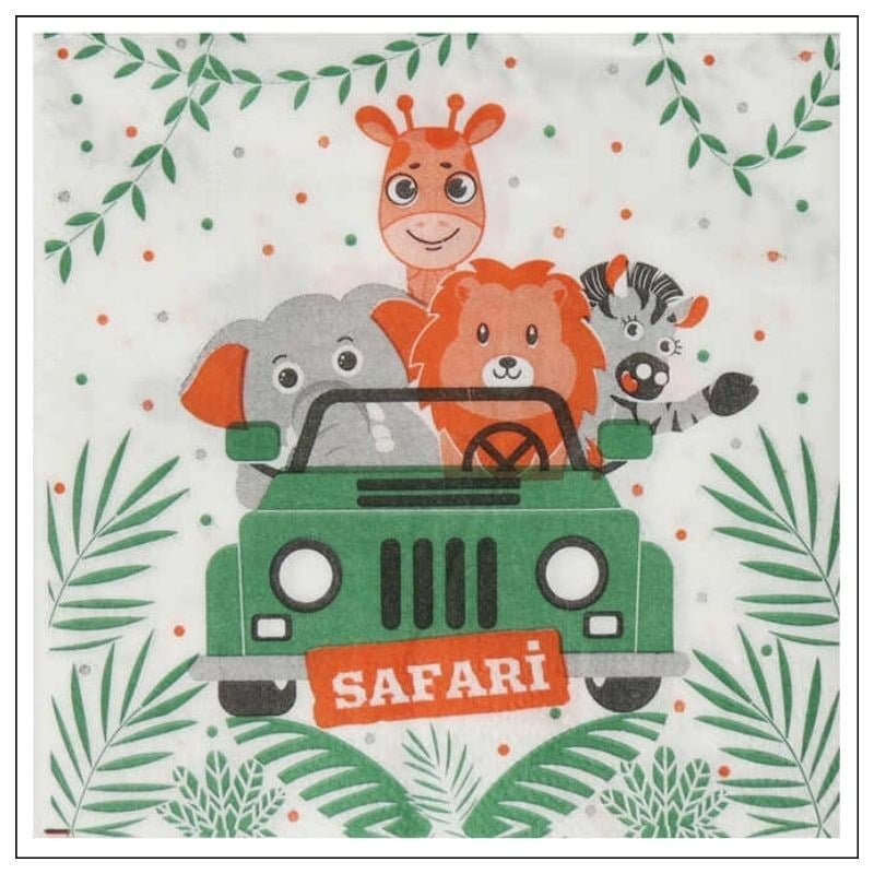 Safari Peçete 20li