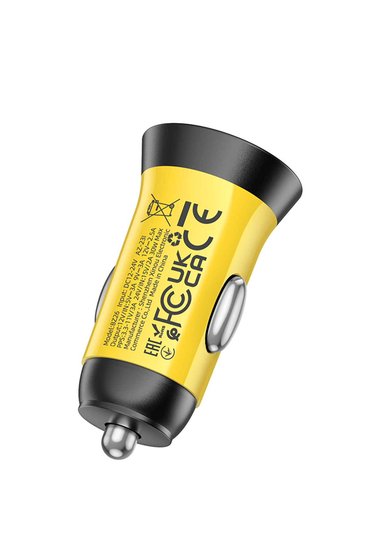 BOROFONE BZ26 PD30W ARAÇ ŞARJ SARI