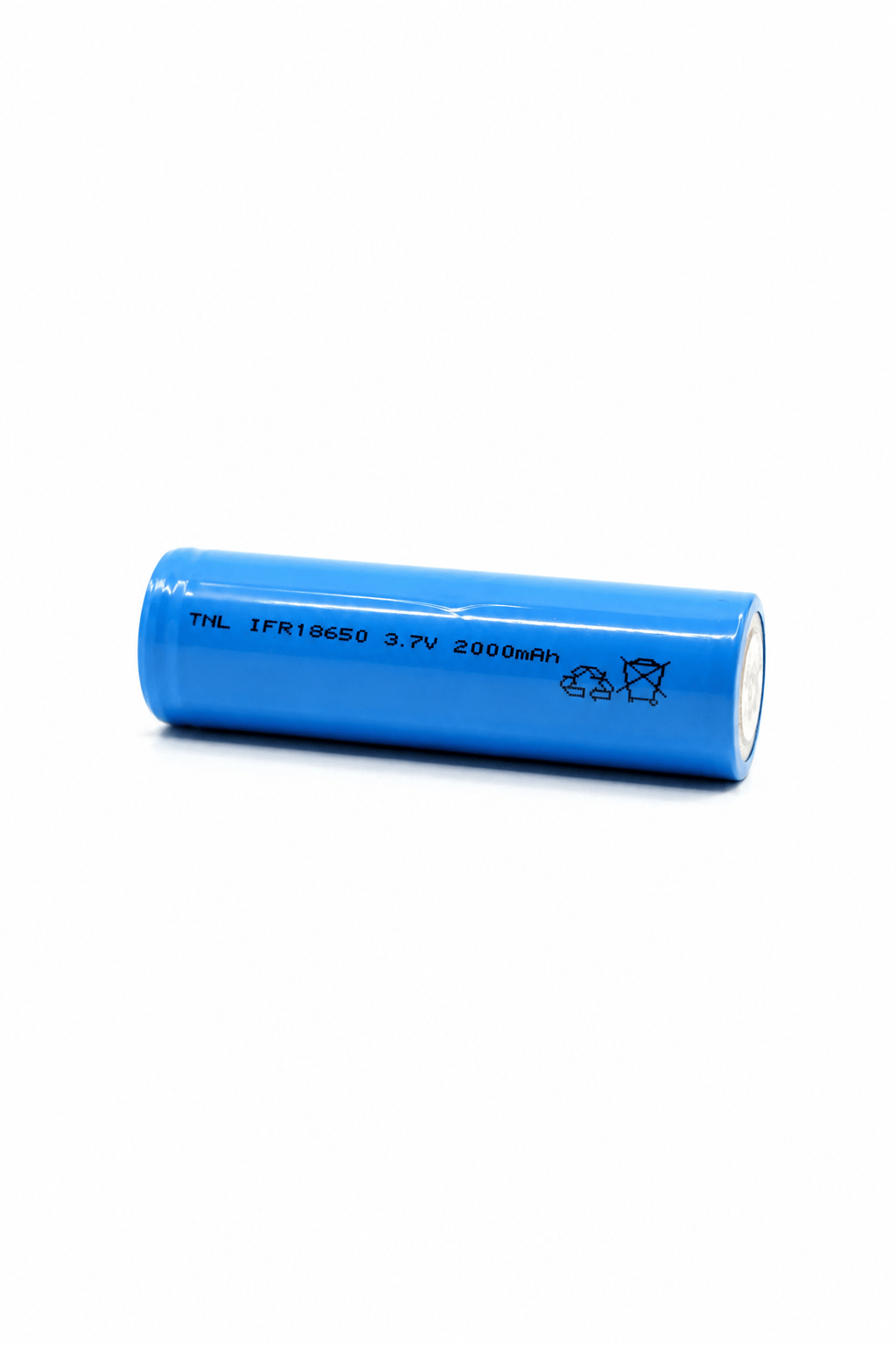 EF-18200D 18650 3.2V 2000mAh LiFePO4 Düz Kafa Şarj Edilebilir Pil