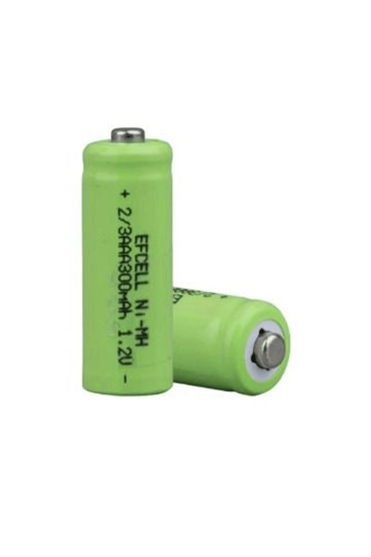 EF-23123A 2/3 AAA 1.2V 300mAh NiMH Şarj Edilebilir Pil