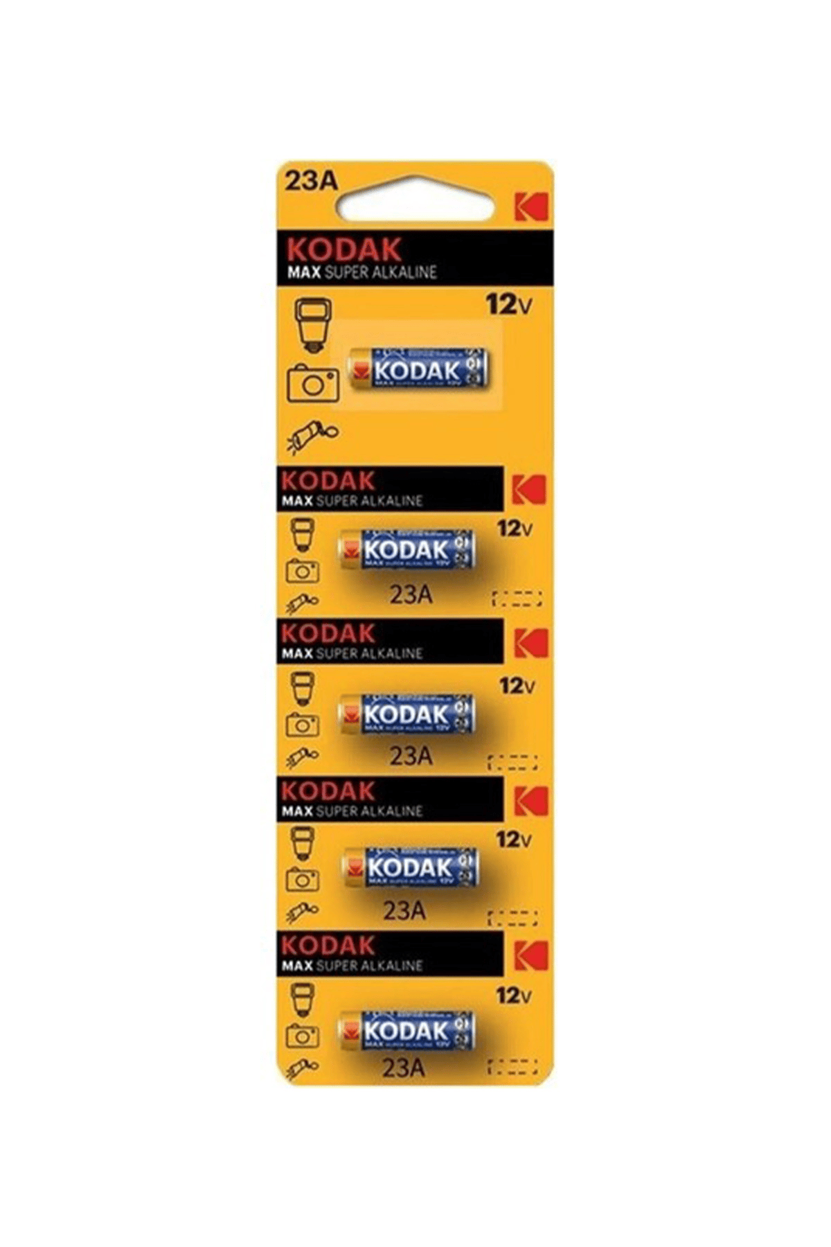 KODAK 23A PİL 5'Lİ KART