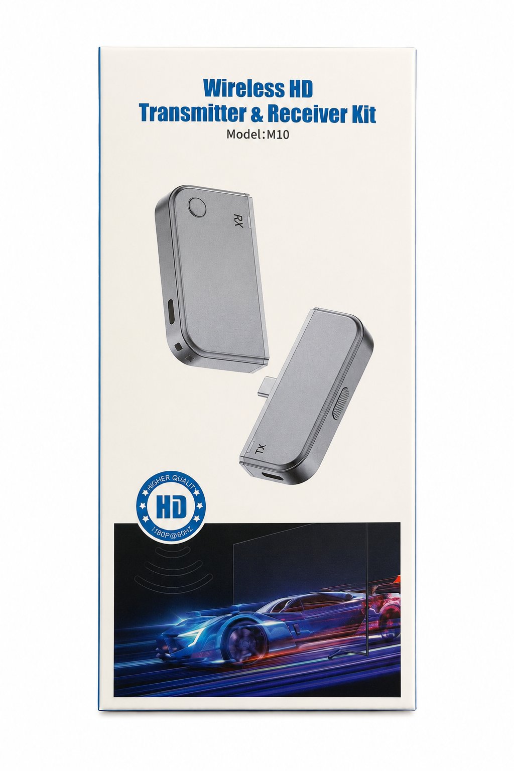 M10 50 Metre Kablosuz HD Görüntü ve Ses Aktarım Seti (1080P 60Hz) Wireless 