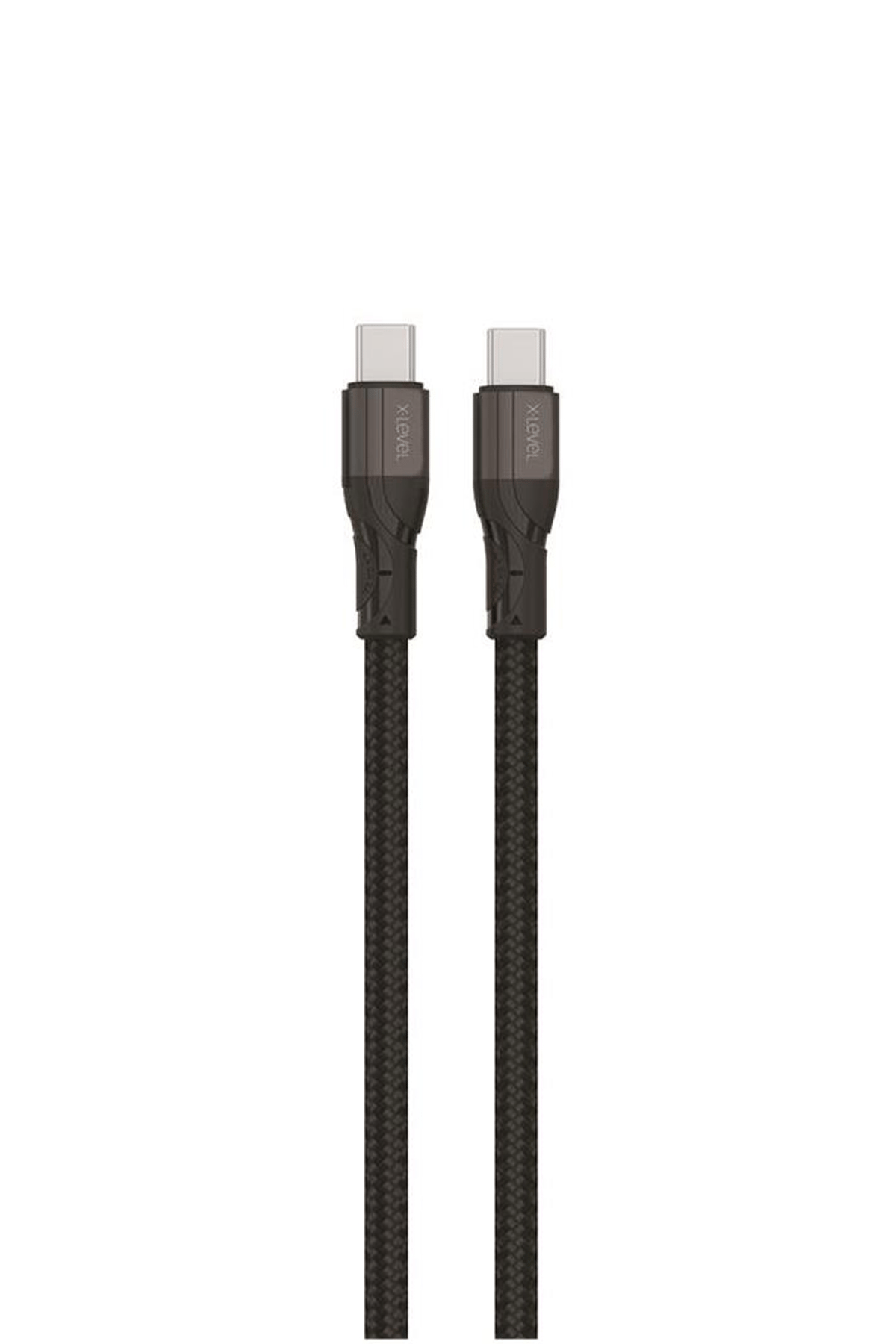 X-LEVEL XCC8990 100W TYPE-C TO TYPE-C ŞARJ KABLOSU SİYAH