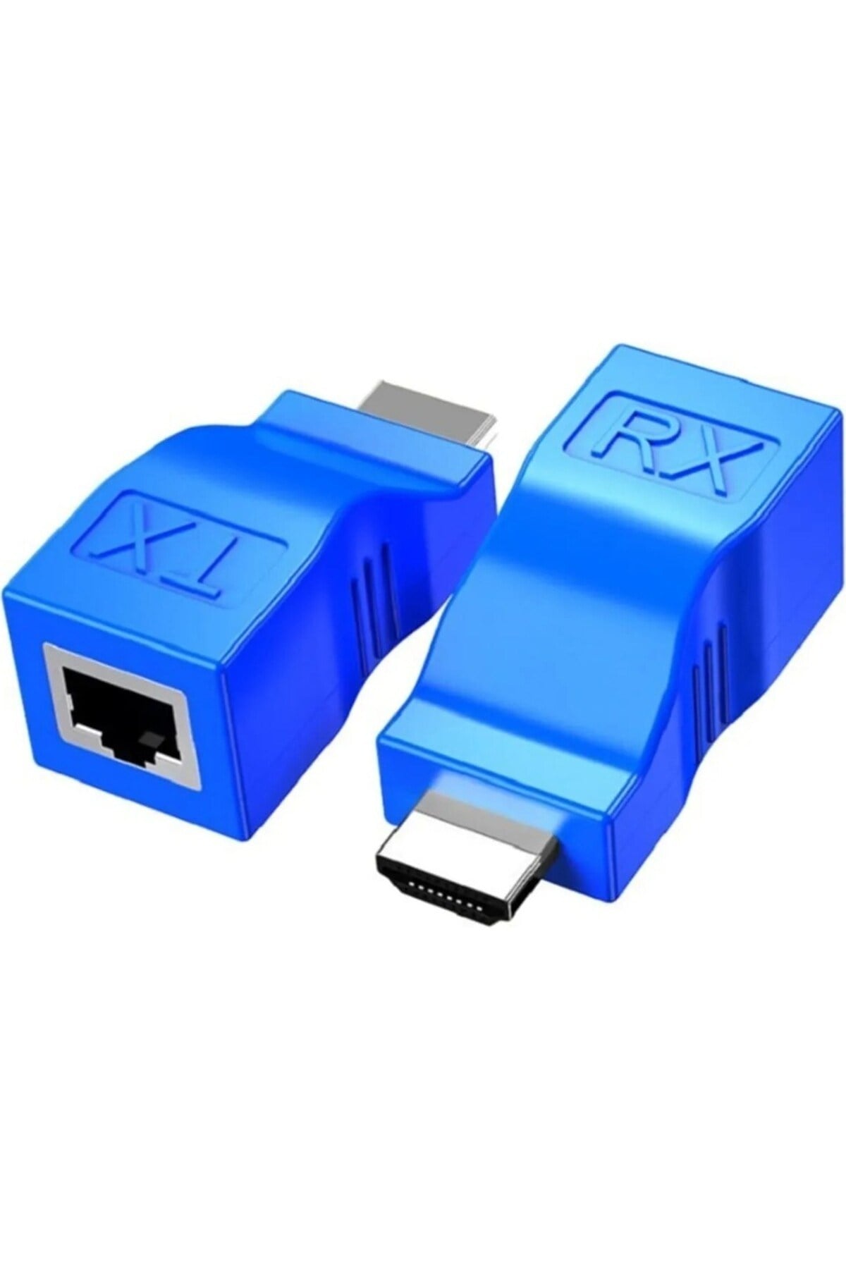 30 Metre HDMI to RJ45 CAT5e/CAT6 Ağ Kablosu Üzerinden HDMI Uzatıcı Extender (TX + RX Set)