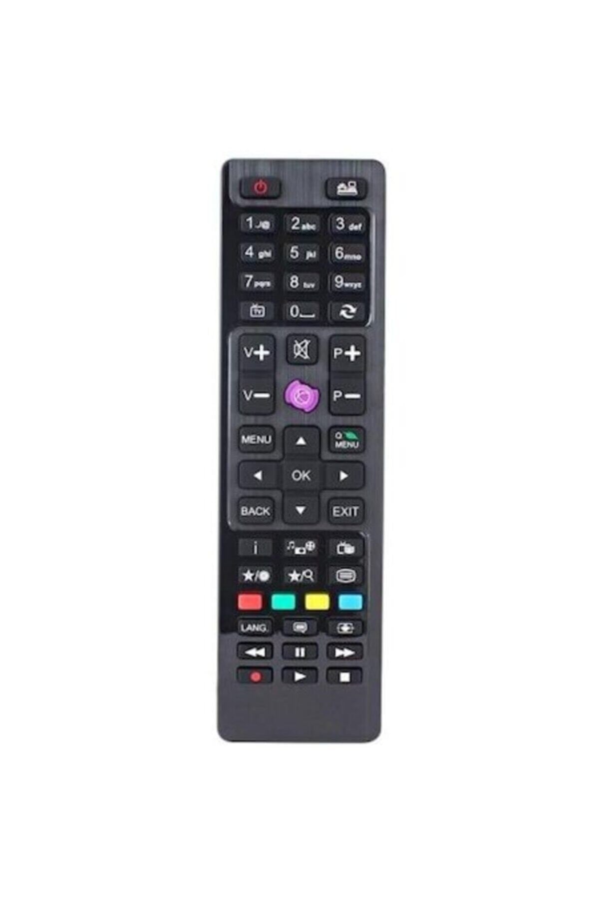 50UA9600 Uyumlu Vestel Grubu (SEG/Regal) Akıllı TV Kumandası (Tak-Çalıştır)