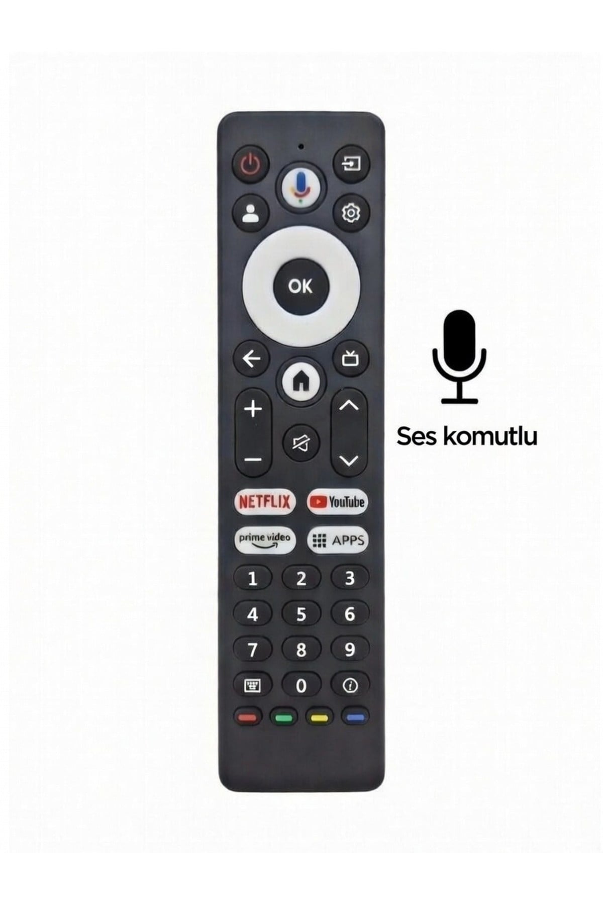 ALTUS Android Tv Kumandası Ses Komutlu UHD 9825 SERİSİ UYUMLU