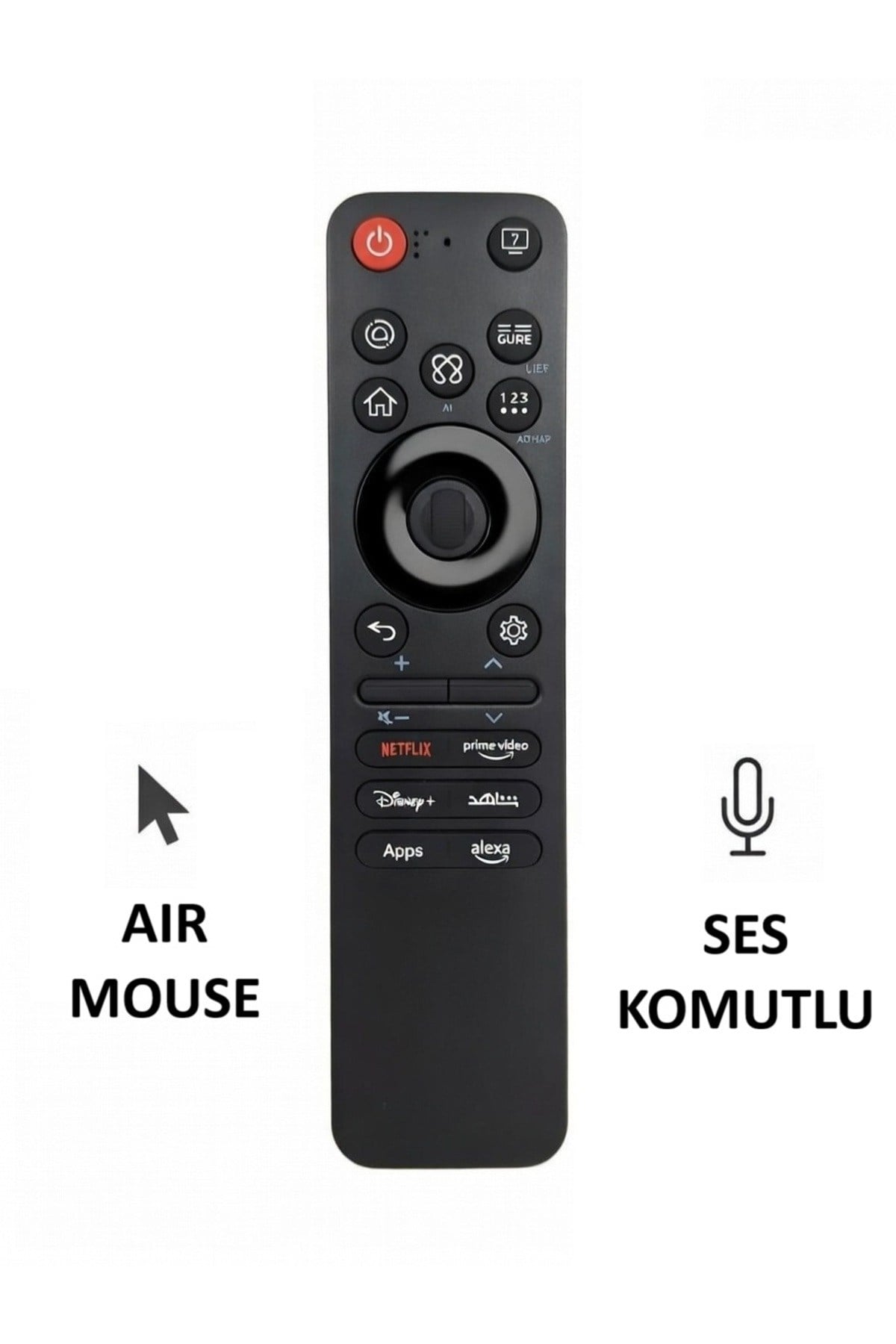 LG MR25GA SES Komutlu Aır Mouse Sihirli Kumanda 65UA84006LB UYUMLU