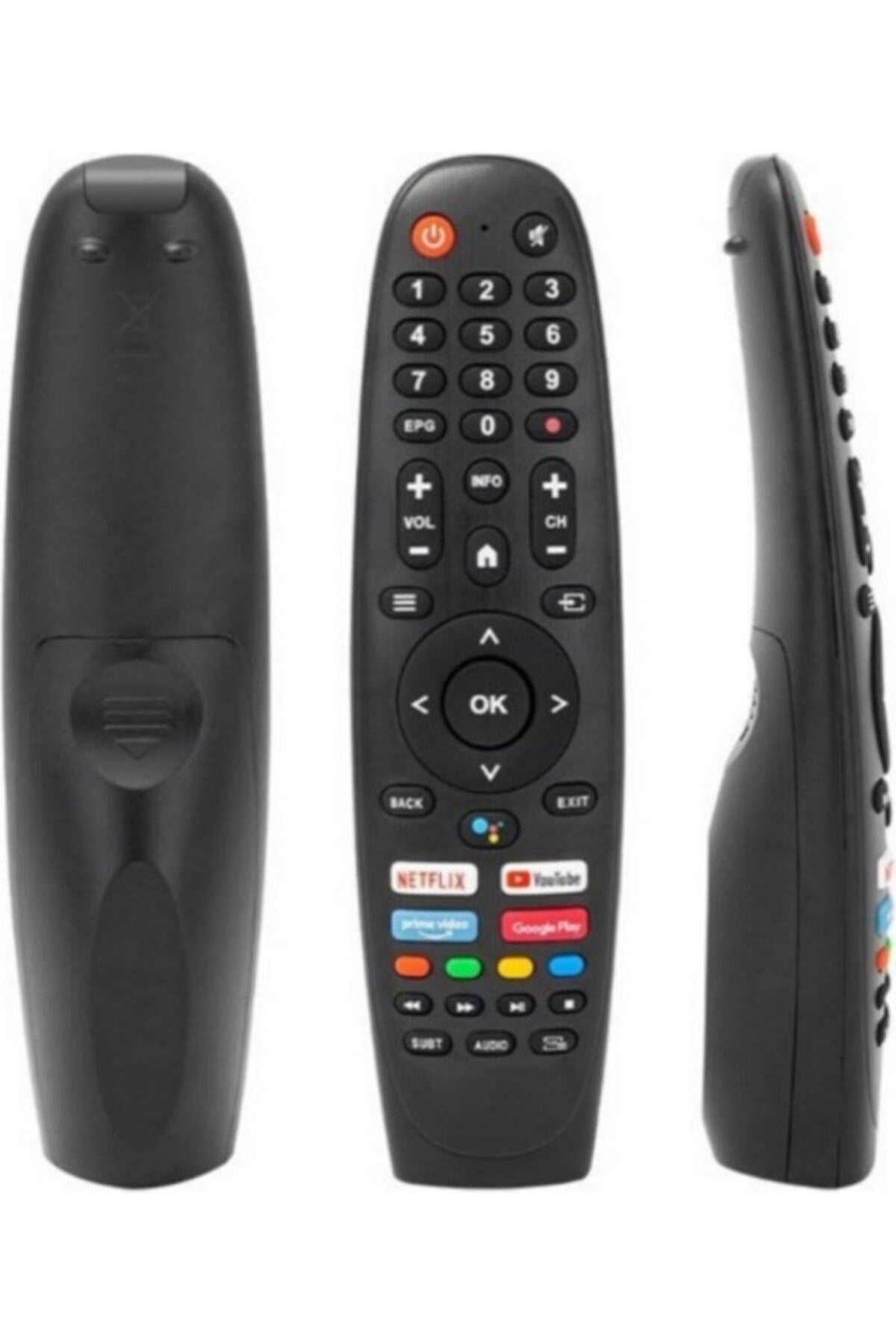 PROFİLO ANDROİD TV KUMANDA Youtube Prime Video Tuşlu SES KOMUTSUZ